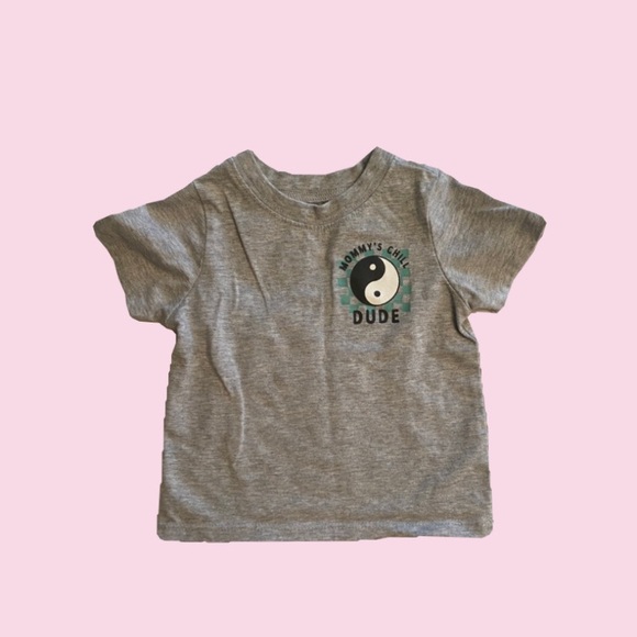 Mamas chill dude t shirt. Grey. 9 months. Brand new without tags. - Picture 1 of 1